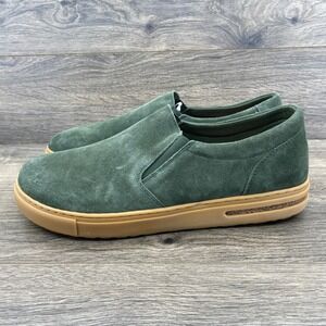 Birkenstock Slip On Suede Forest Green Casual Shoes Men Size 45 EU 12 US